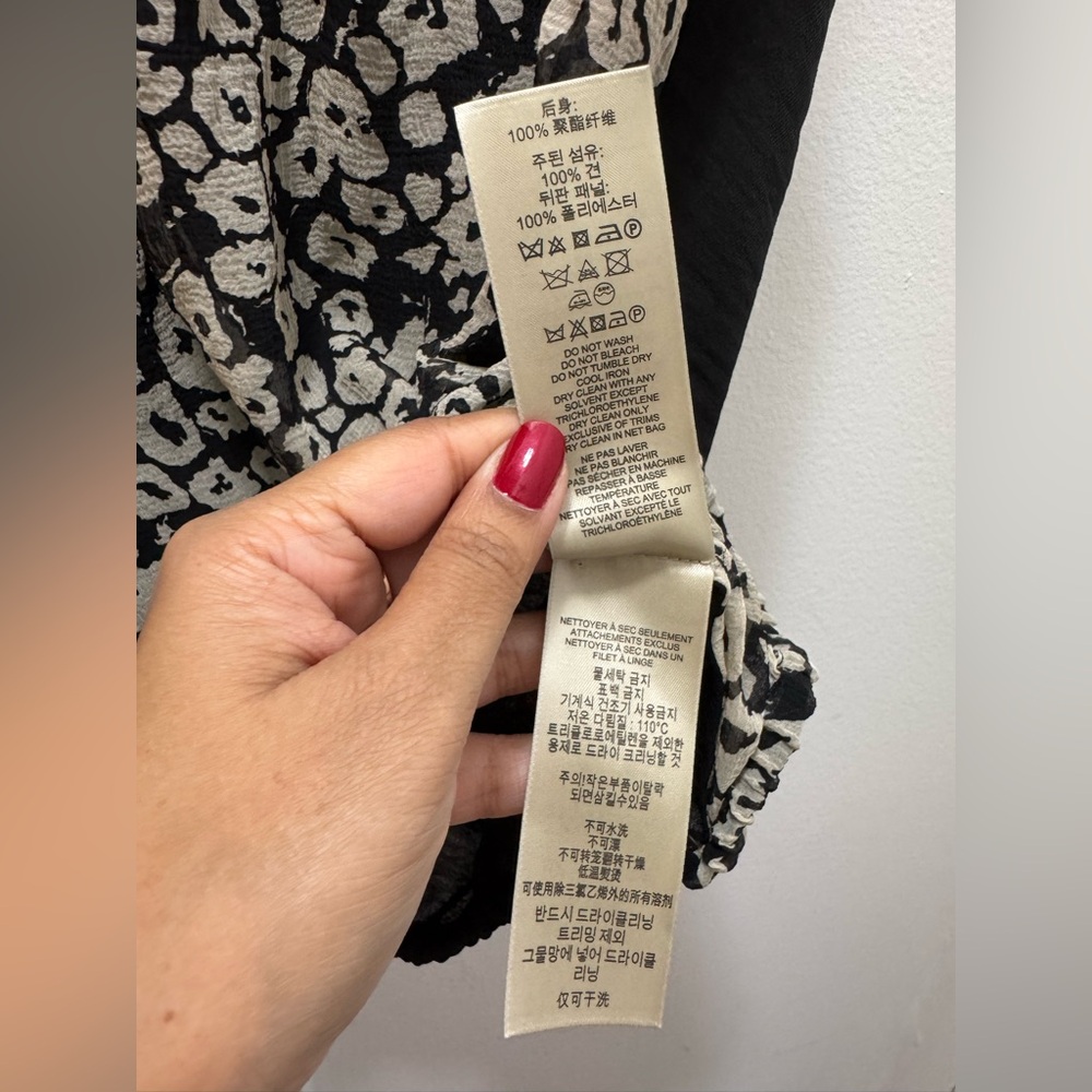Burberry Brit Floral Silk Blouse XL - Picture 8 of 8